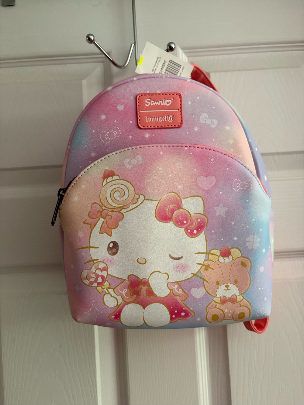 Hello Kitty Pastel Gradient Mini Backpack in Pink, Purple, Blue